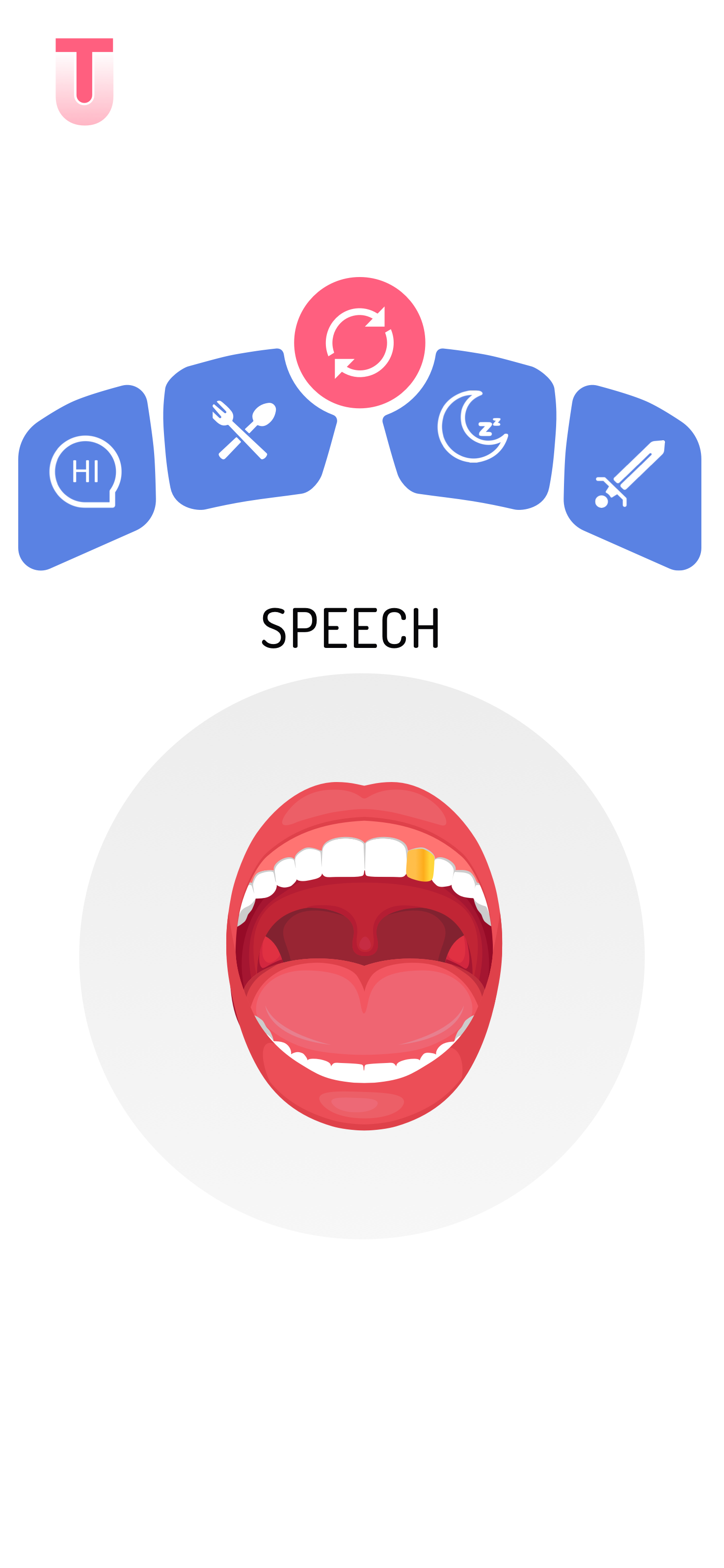 App home screen