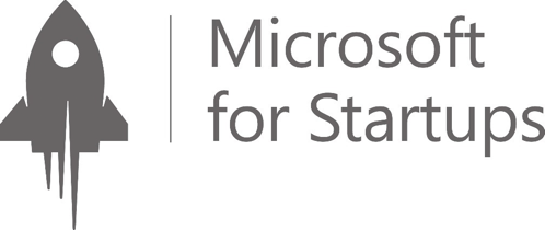 Microsoft for startups logo